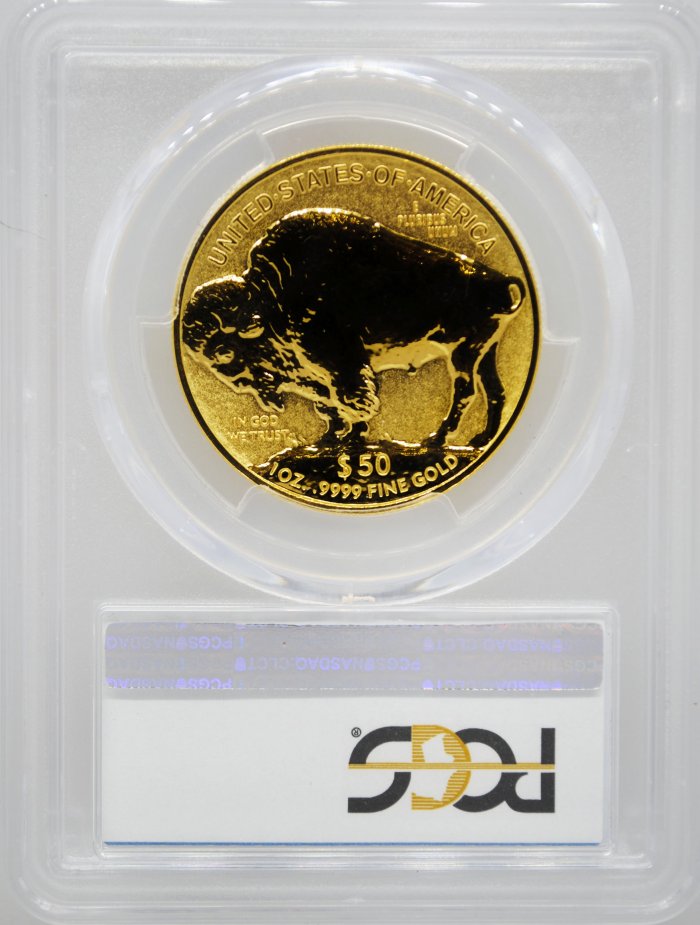 2013 PCGS PR70 Reverse Proof Gold Buffalo