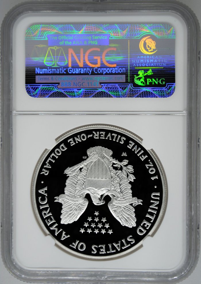 2007-W NGC PF70 Ultra Cameo Proof Silver Eagle