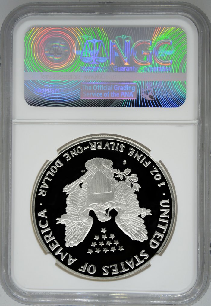 1987-S NGC PF70 Ultra Cameo Proof Silver Eagle
