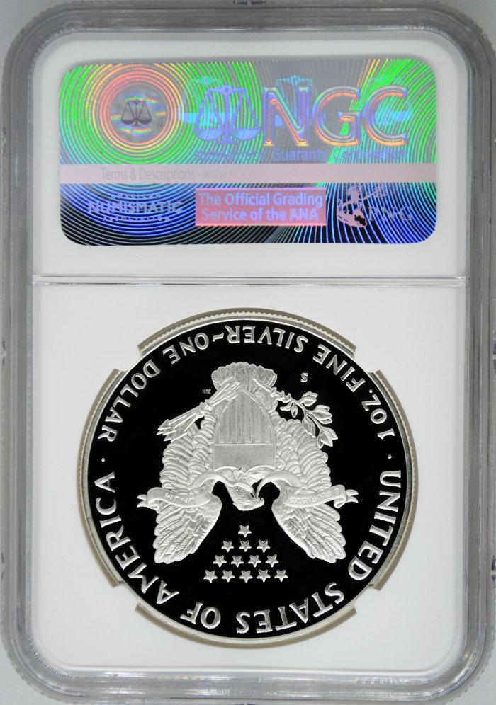 1988-S NGC PF70 Ultra Cameo Proof Silver Eagle