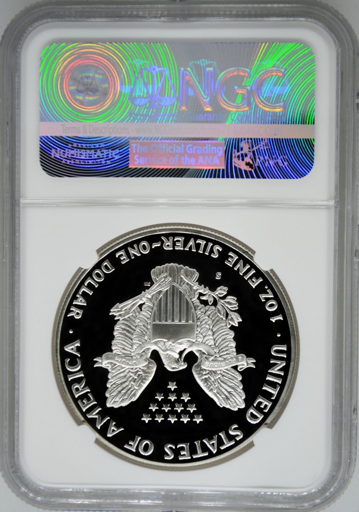 1991-S NGC PF70 Ultra Cameo Proof Silver Eagle