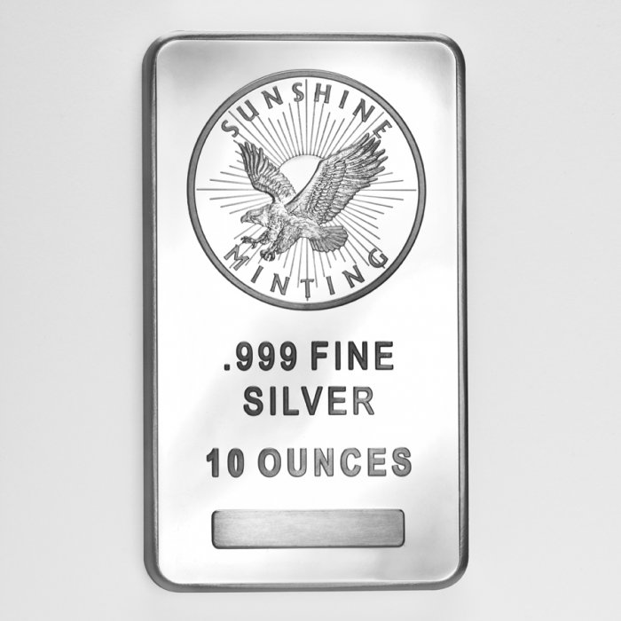 We sell silver bars
