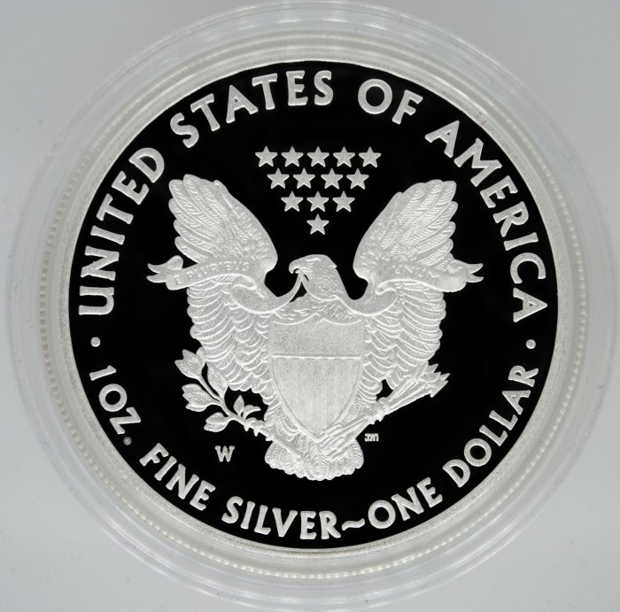 proof silver eagle coin