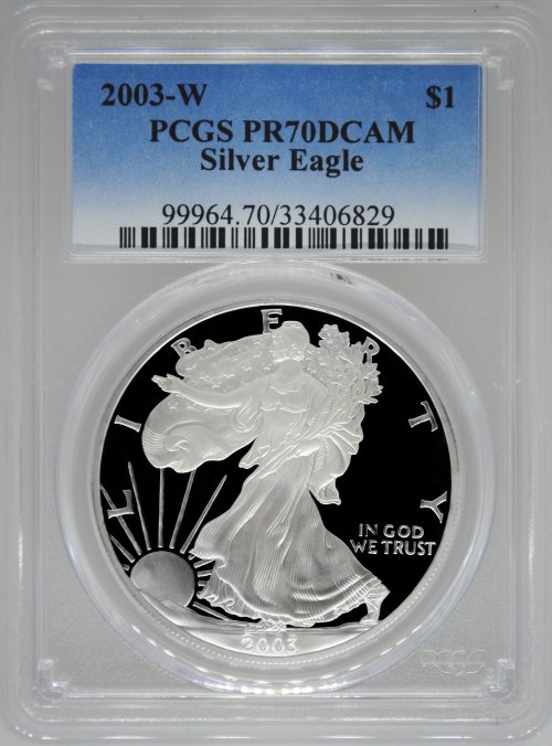 silver eagle proof coins