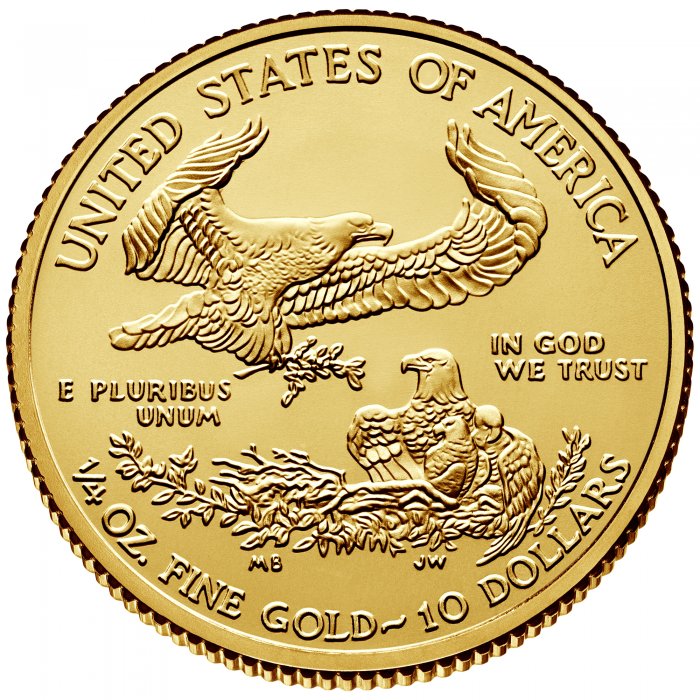 Uncirculated 1/4 oz Gold Eagle Various Dates