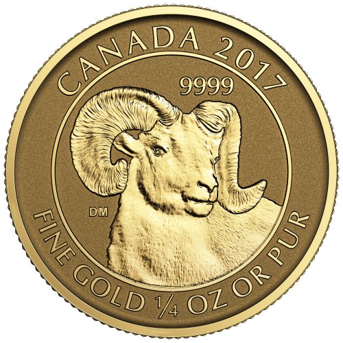 The Canadian gold coin value likely raises over time